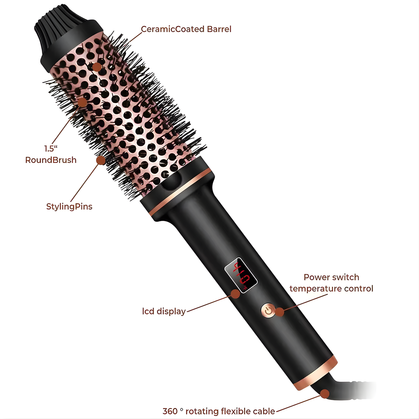 3 in 1 Ionic Hair Curler