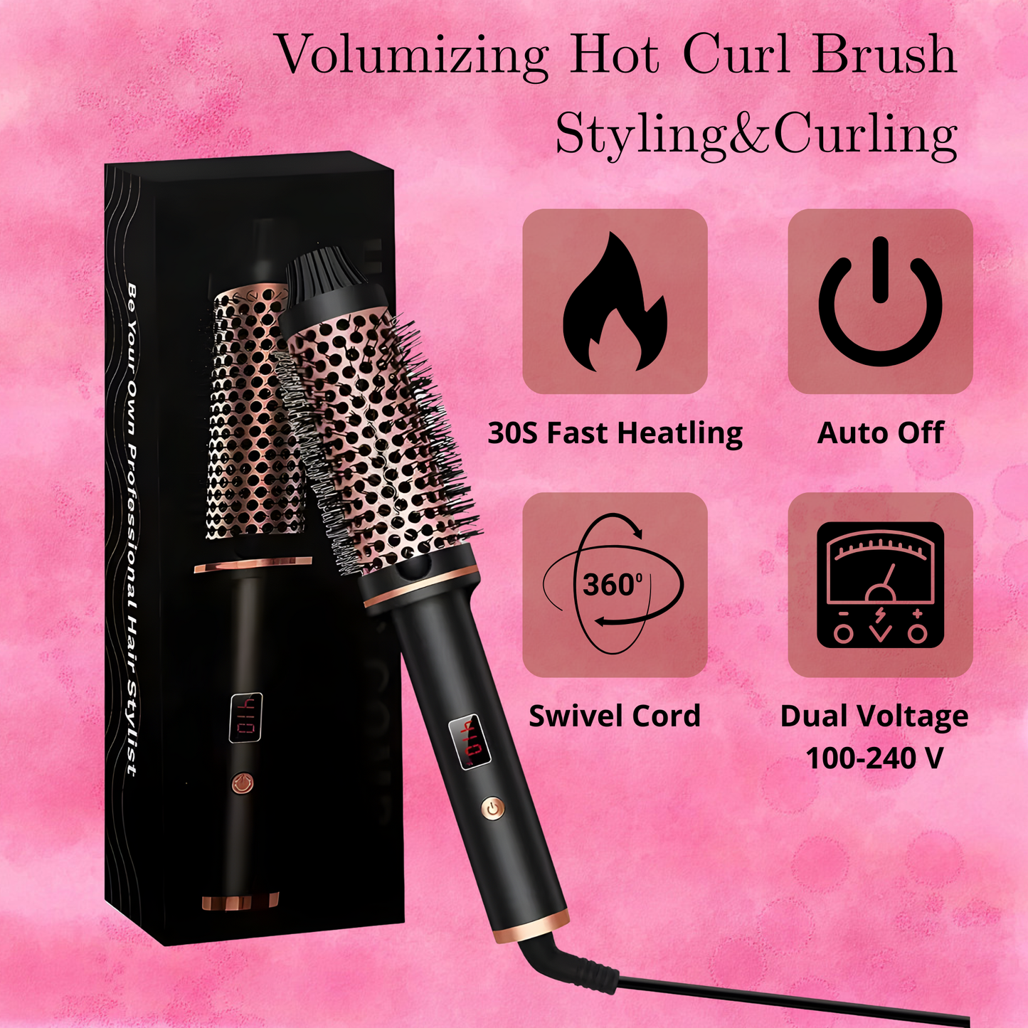 3 in 1 Ionic Hair Curler